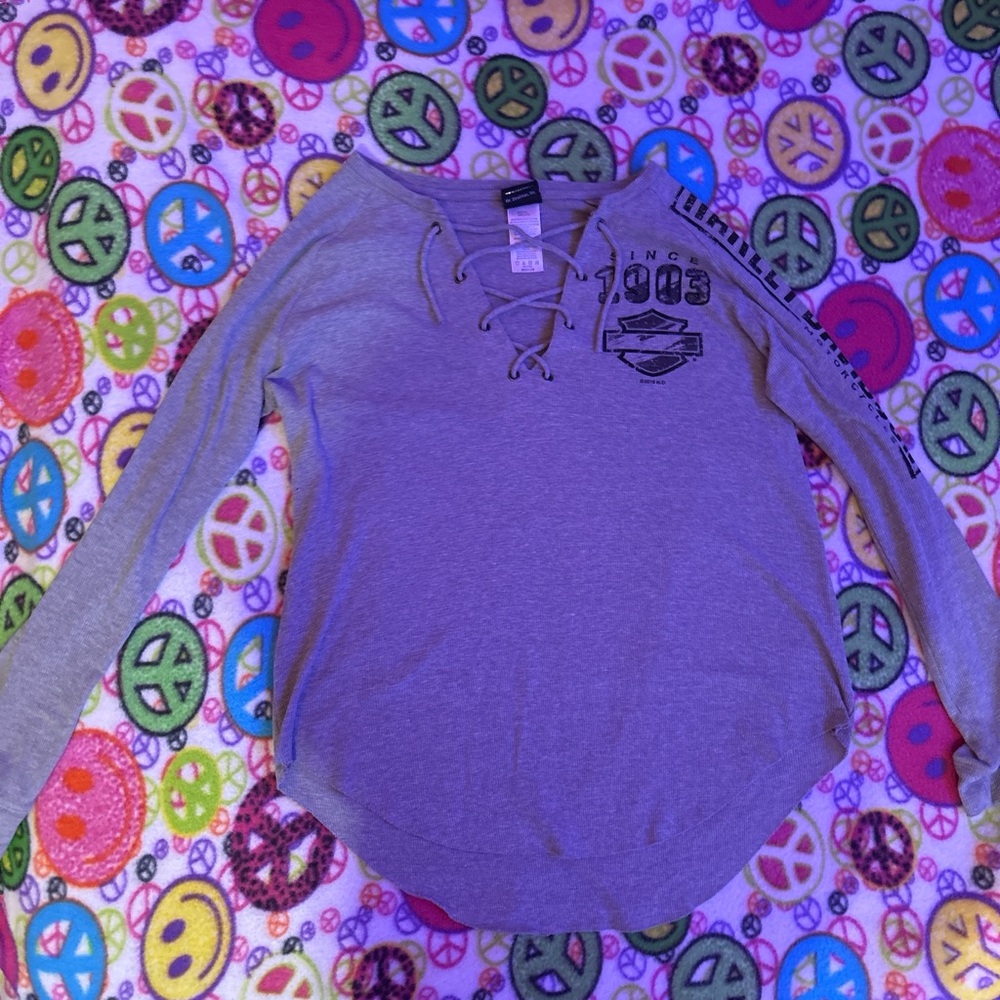 Harley Davidson long sleeve shirt vintage